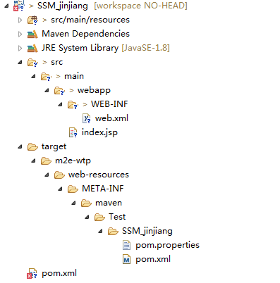 SSM框架搭建(使用Maven)--田小江(未完)_ 图片描述