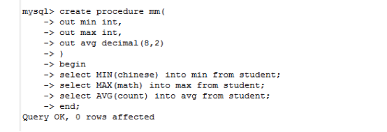 MySql数据库——存储过程_ 图片描述