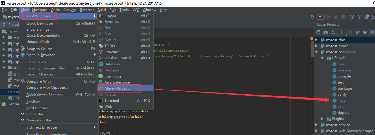 Maven多模块项目搭建+SSM框架整合(二、Dao层添加测试,服务层添加)_ 图片描述