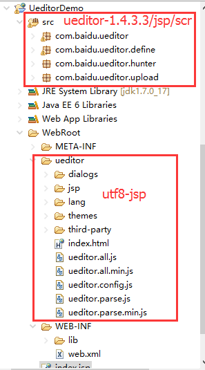 JavaWEB配置UEditor_ 图片描述