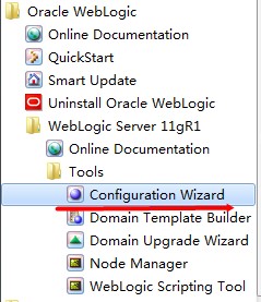 weblogic域的二三操作_ 开始创建weblogic域
