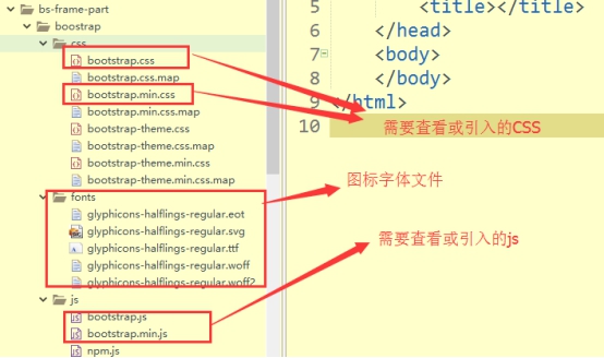 bootstrap简介、环境安装、排版、表格、按钮、表单、图片、网格_ 图片描述