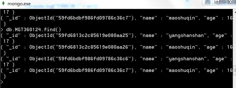 Node.js连接MongoDB数据库_ 图片描述
