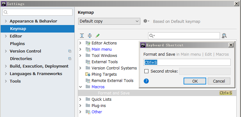 phpstorm如何实现ctrl+s自动格式化代码_ 图片描述