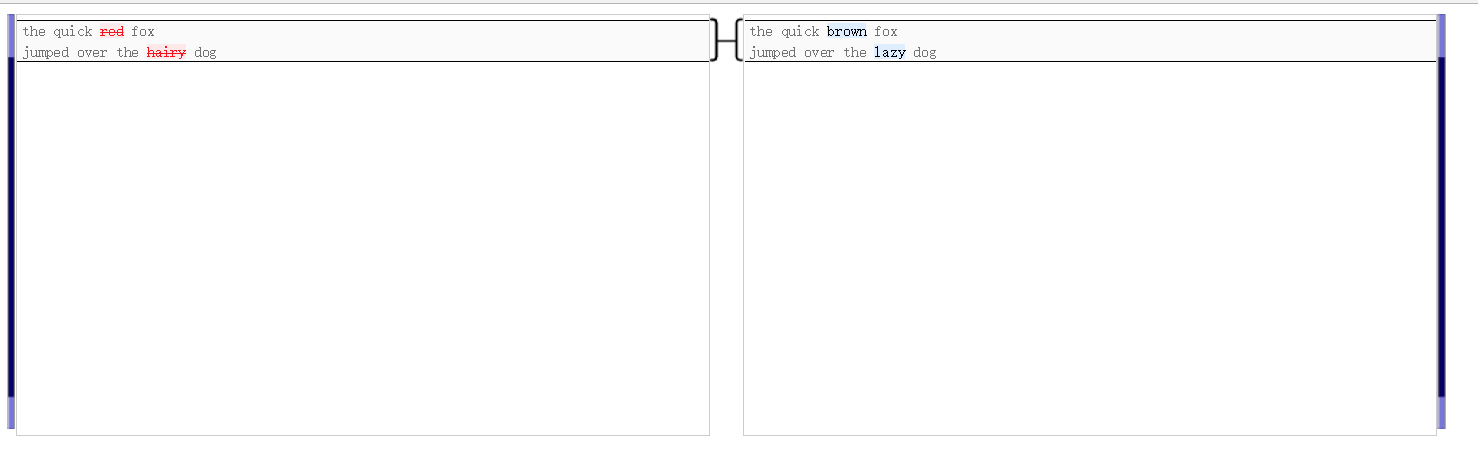 自己写代码对比工具_ 图片描述