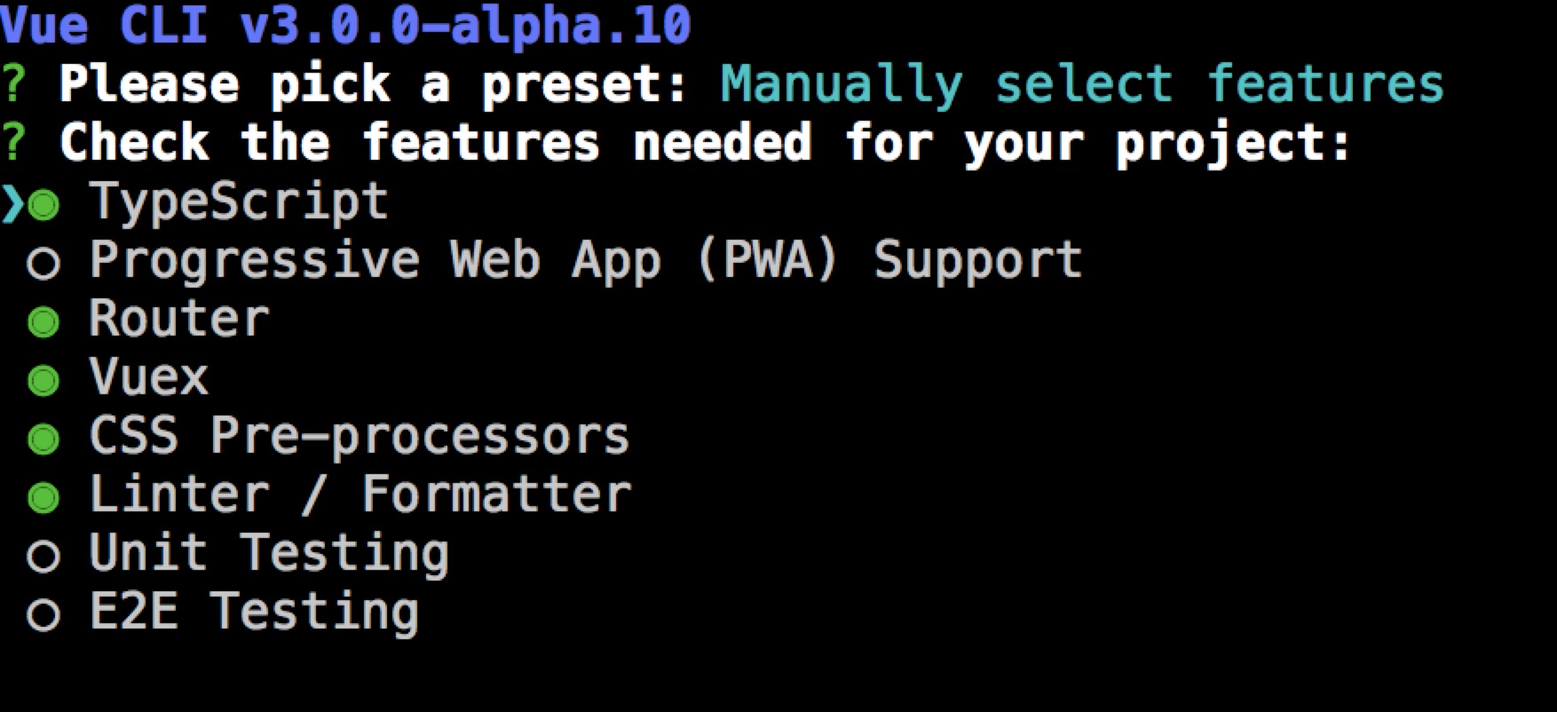 Vue-cli3.0初体验!_ 图片描述