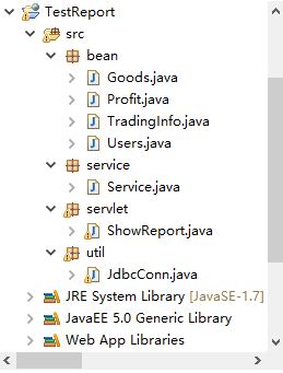 学习《JSP+Servlet生成报表》的练习项目_ 项目文件总设