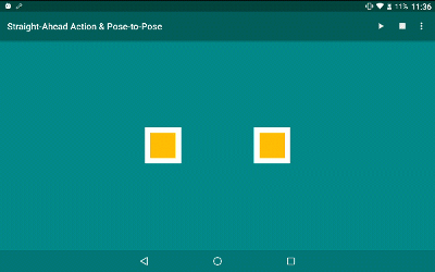Android属性动画&迪士尼动画基本原则_ 接续动作与关键动作