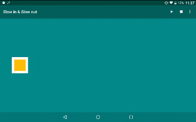Android属性动画&迪士尼动画基本原则_ 缓入缓出