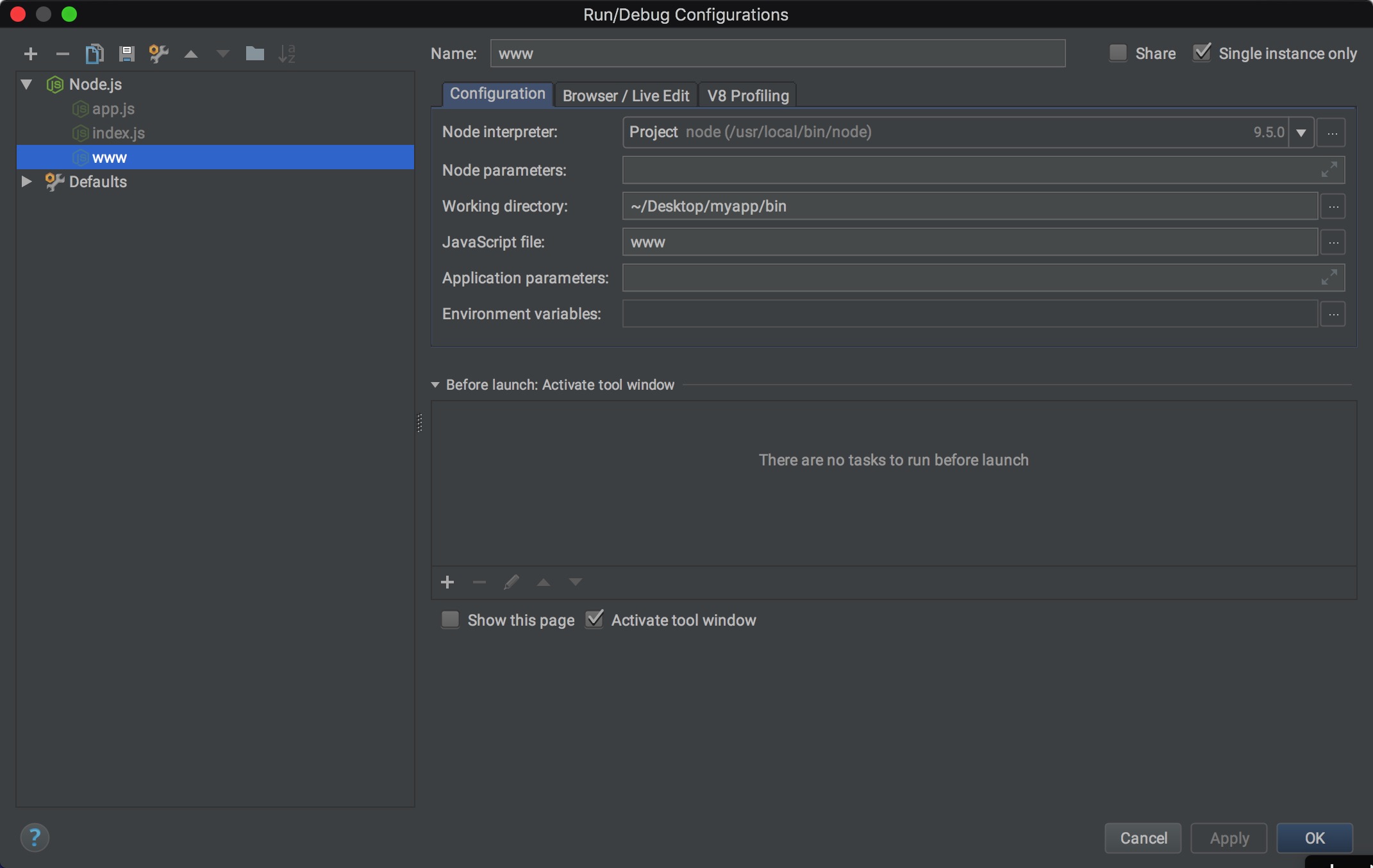 expresswebstorm调试环境配置_ 图片描述