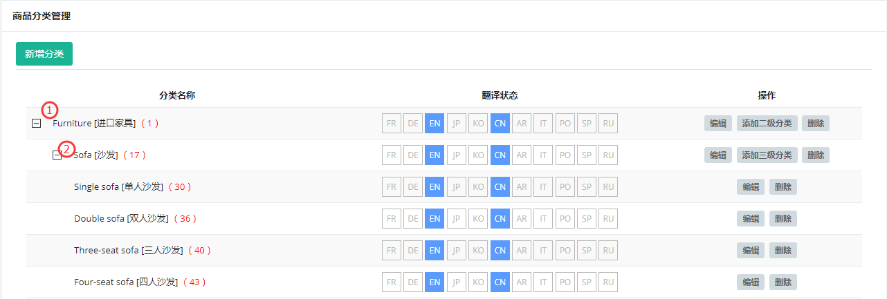JS操作三级树形结构展开与折叠_ 图片描述