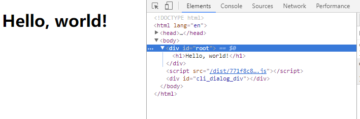 从零开始实现React(一):JSX和虚拟DOM_ 图片描述