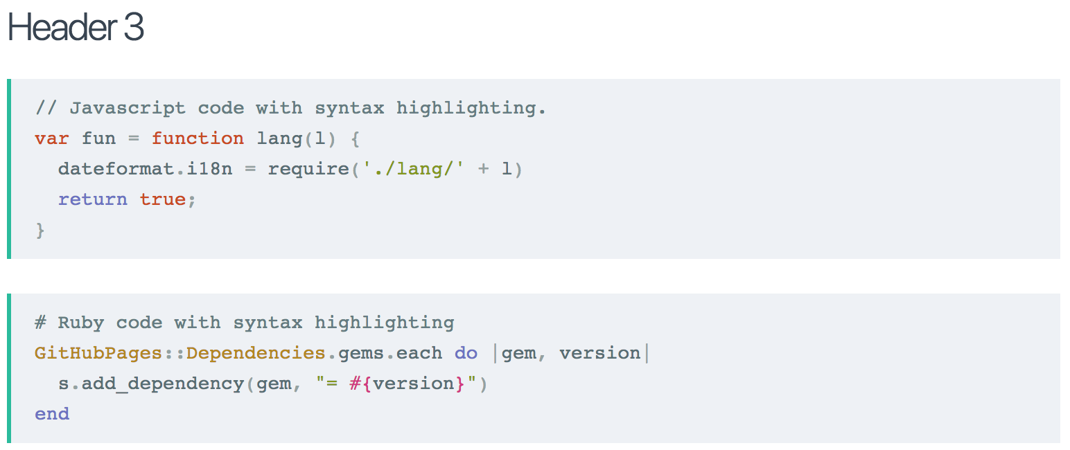 Code Highlight
