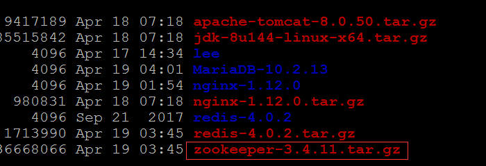 云服务器-安装zookeeper单机环境_ 图片描述