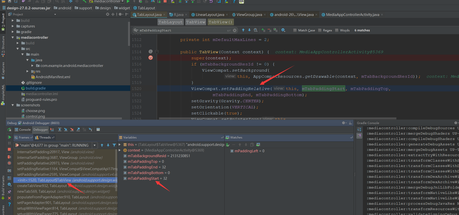 记一次tablayout的tabView偷偷自带padding的问题_ 图片描述