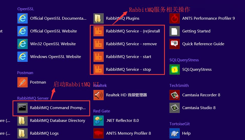 学习在.NETCore中使用RabbitMQ之启动和基础(一)_ 图片描述
