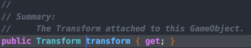 Component.transform属性使用时的优化_ 图片描述