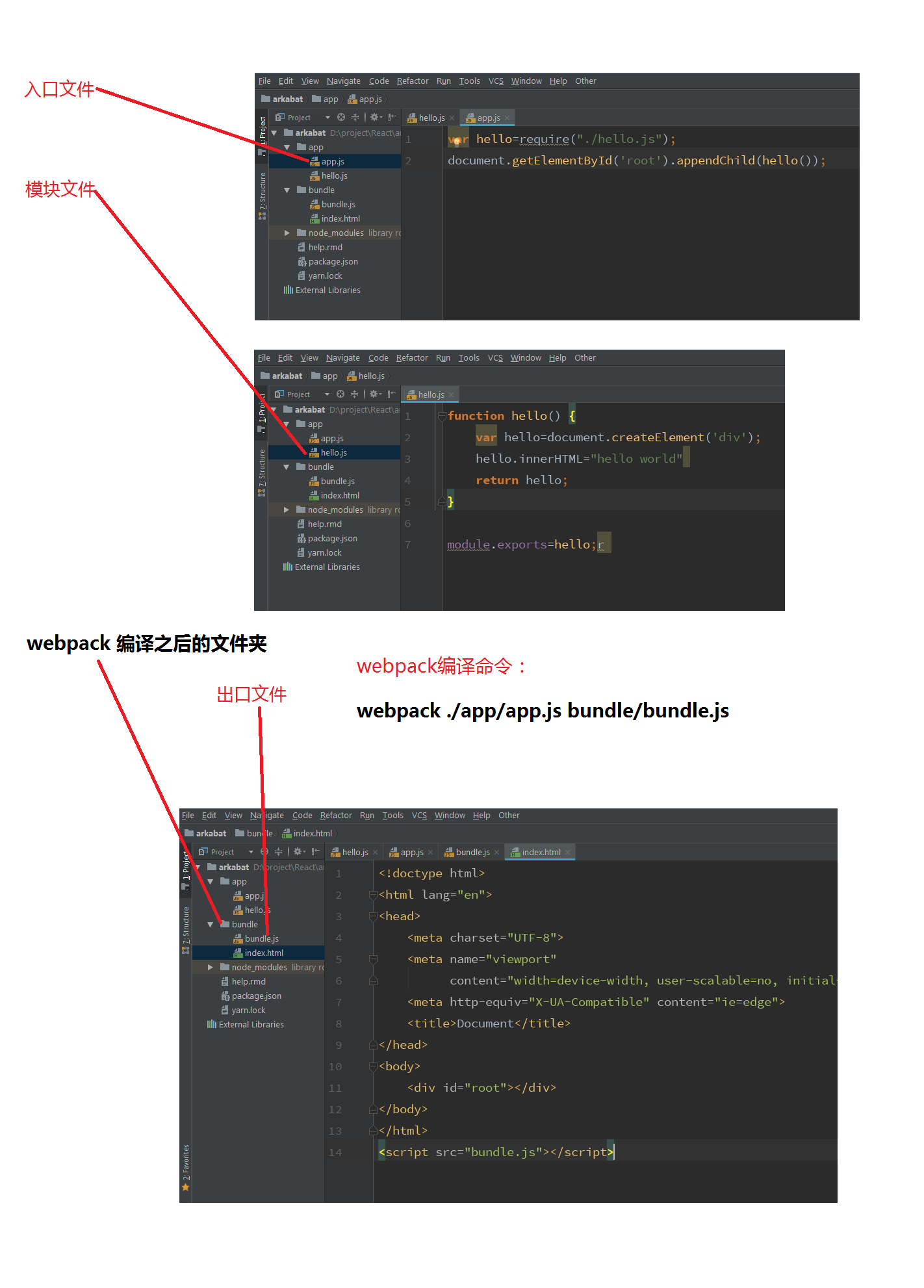 react+webpack+scss配置文件_ 图片描述