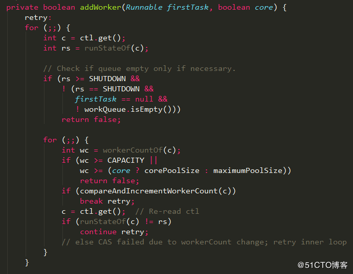 深入分析java线程池的实现原理