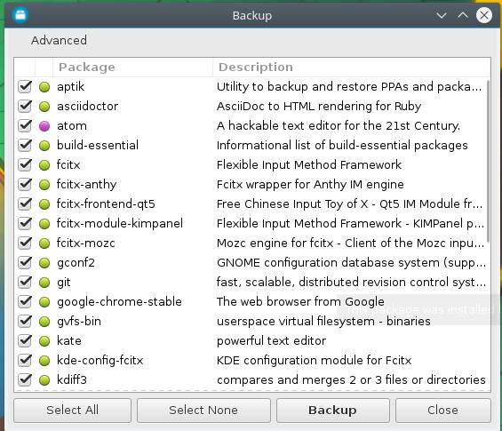 已安装软件(Installed Software)”功能将默认备份所有已明确安装的软件包 640?wx_fmt=png
