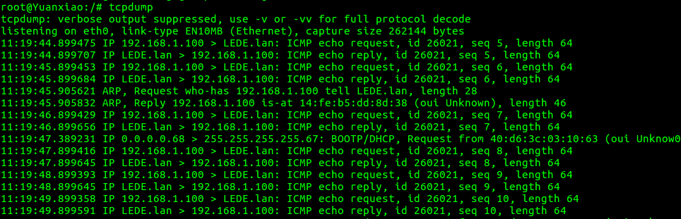 嵌入式linux系统的开发——tcpdump网络工具的应用_ 图片描述