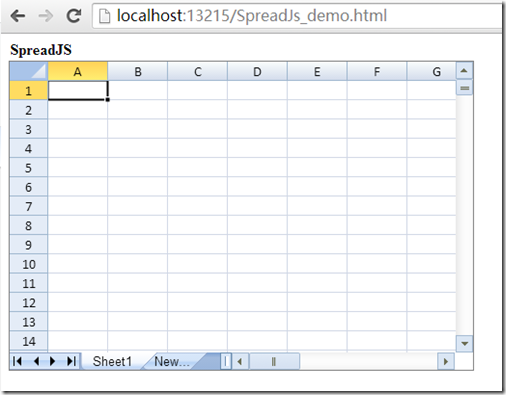 【图解】Web前端实现类似Excel的电子表格_ 图片描述