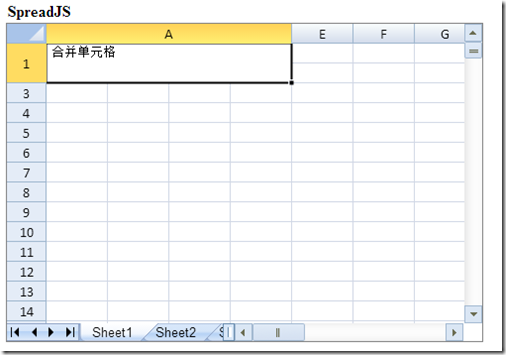 【图解】Web前端实现类似Excel的电子表格_ 图片描述