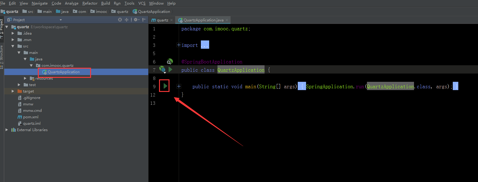 springboot集成quartz(使用springboot、quartz)_ 图片描述
