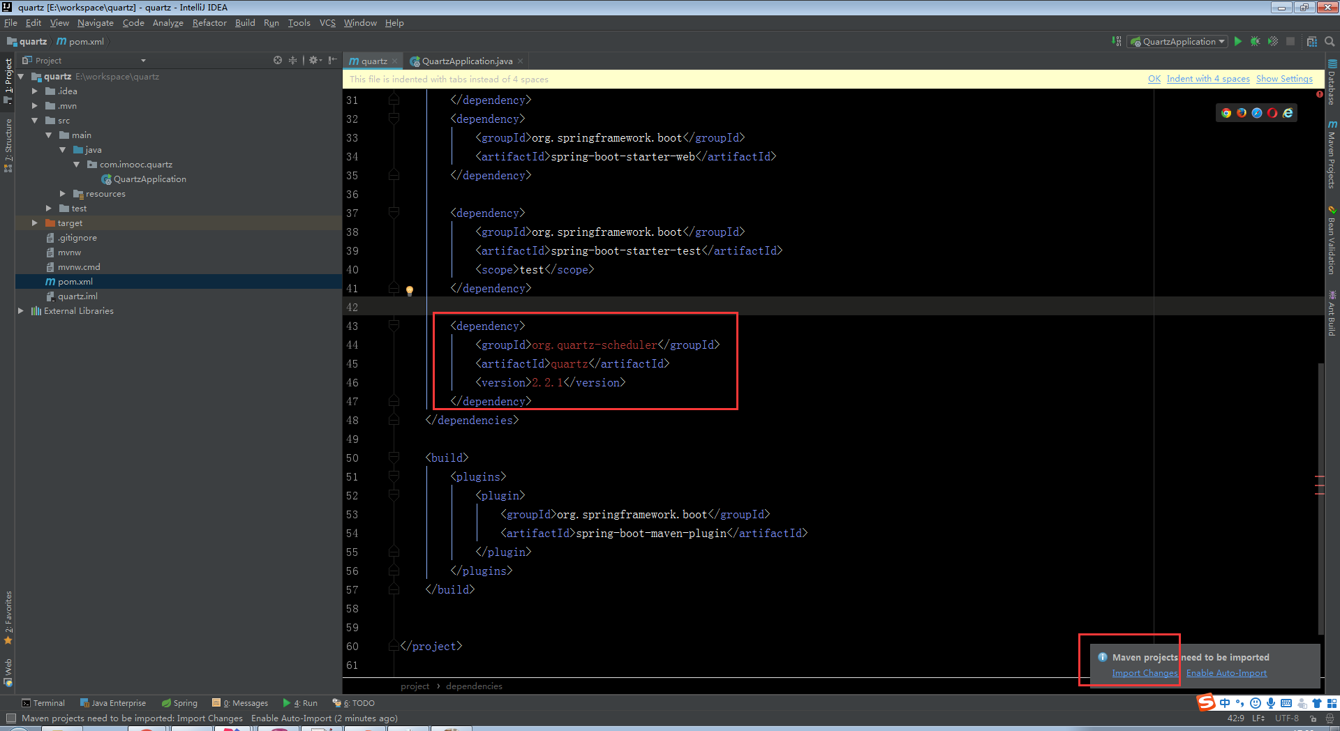 springboot集成quartz(使用springboot、quartz)_ 图片描述
