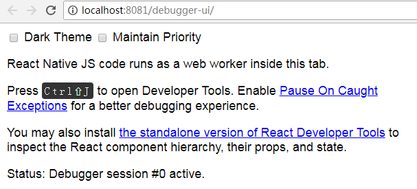 ReactNative基础&入门教程:调试ReactNative应用的一小步_ 图11.