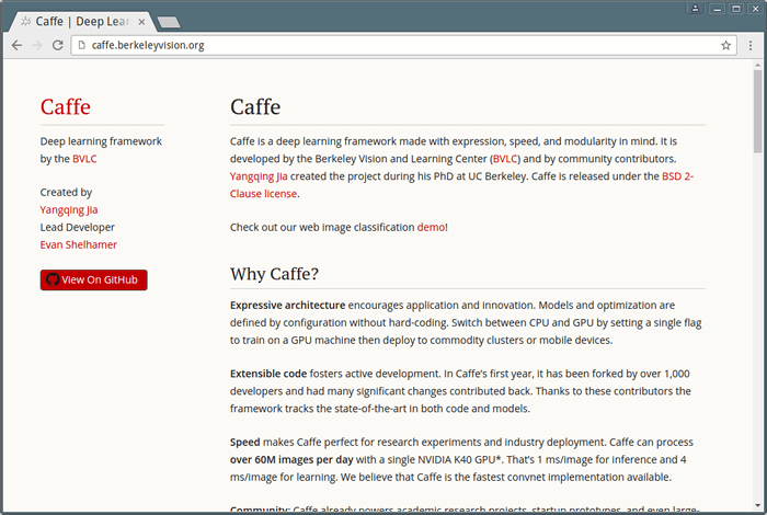 Caffe-Deep-Learning-Framework