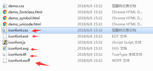 在vue项目中使用iconfont_ 图片描述