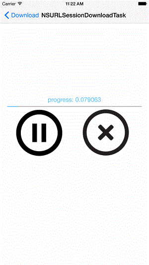 NSURLSessionDownloadTask 演示