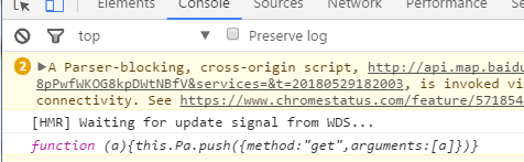 在Vue项目用百度地图通过IP定位获取当前城市名字_ 图片描述