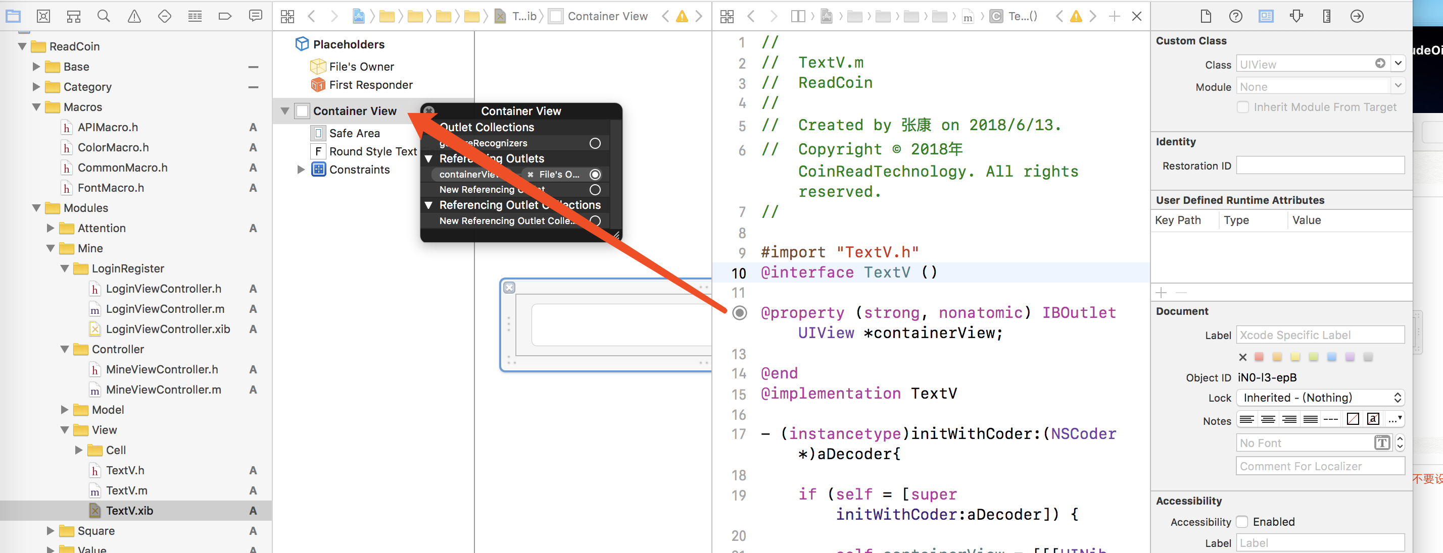 iOS学习笔记--xib自定义view的注意事项_ 图片描述