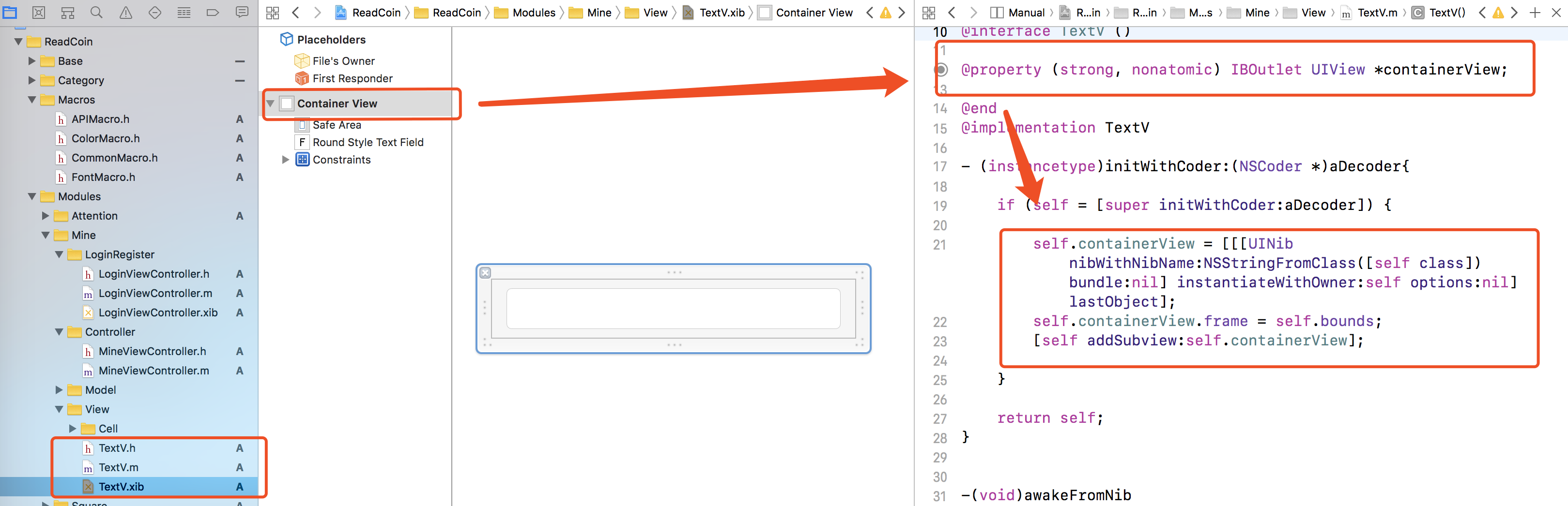 iOS学习笔记--xib自定义view的注意事项_ 图片描述