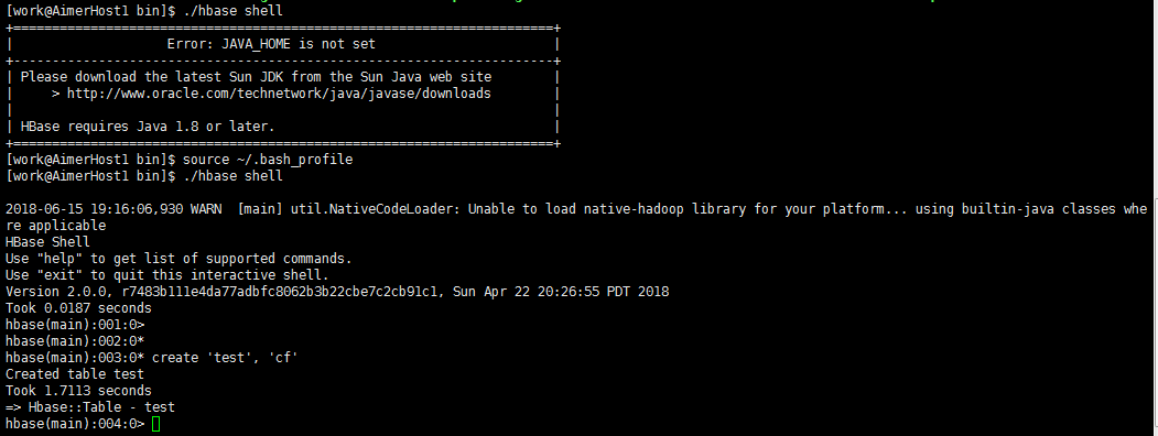 HBaseStandalone最简化10分钟单机安装部署文档_ 图片描述