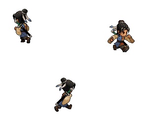 JS游戏人物跑步动画特效