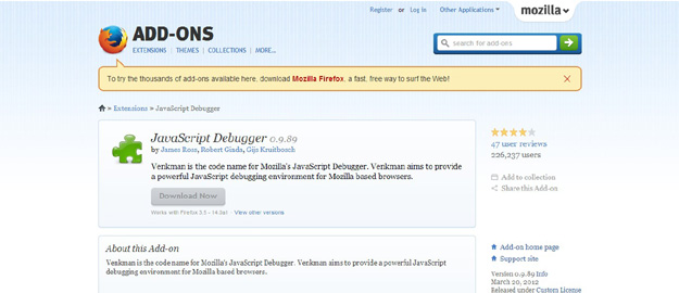 JavaScript Debugger