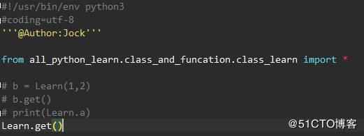 python--类属性的调用方法