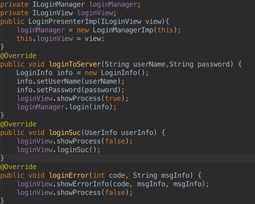 Android应用架构之MVP实现