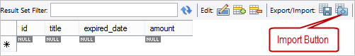 mysql workbench import csv
