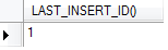mysql last_insert_id