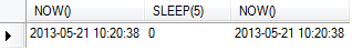 MySQL NOW execute multiple times