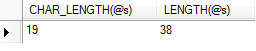 MySQL String Length - LENGTH and CHAR_LENGTH