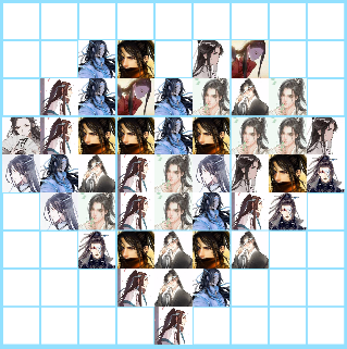 小程序—九宫格心形拼图_ 图片描述