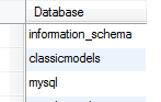 show databases show databases