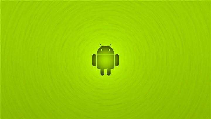 Android小机器人通体是绿色的