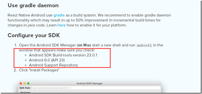 手把手教你在Windows下搭建React Native Android开发环境