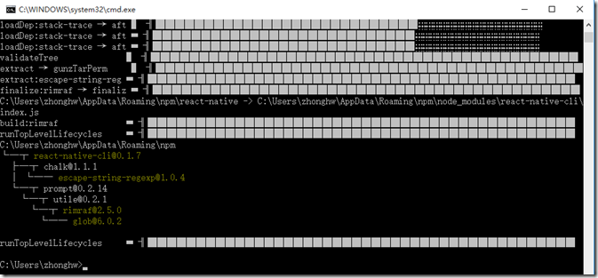 手把手教你在Windows下搭建React Native Android开发环境